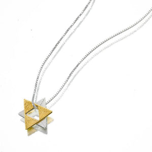 Pendant "Star of David" Gold-Plated