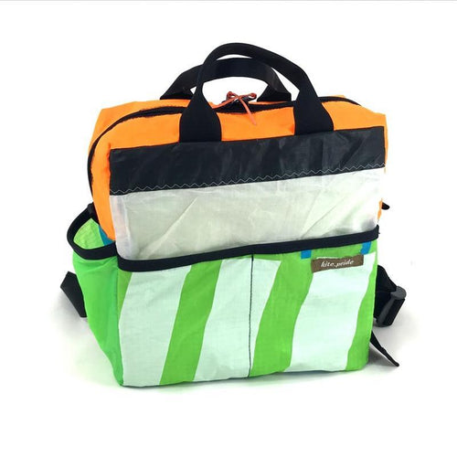 A stylish, handmade, upcycled and very practical backpack designed to fill your everyday needs.