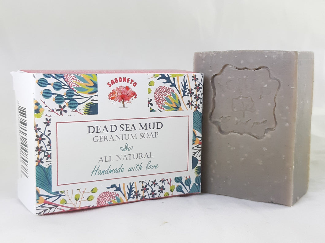 Dead Sea Mud Soap-Geranium Scented